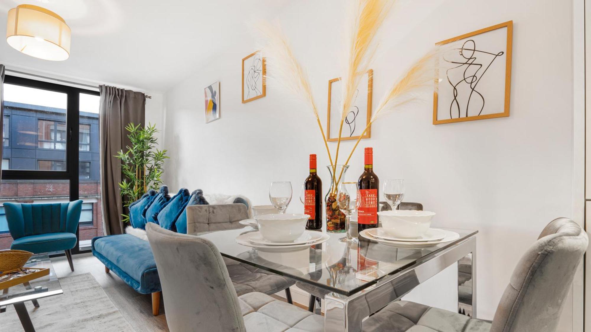 Ferienwohnung Oceanic Bliss: 2 Bed 2 Bath + Free Park + Netflix Birmingham Exterior foto