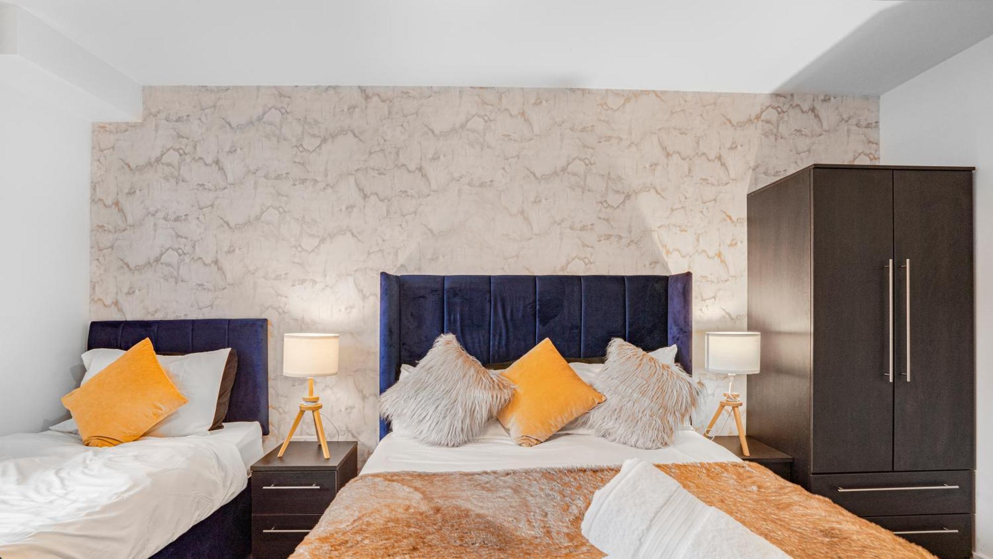 Ferienwohnung Oceanic Bliss: 2 Bed 2 Bath + Free Park + Netflix Birmingham Exterior foto