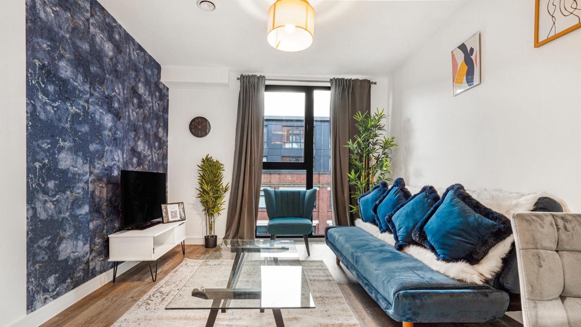 Ferienwohnung Oceanic Bliss: 2 Bed 2 Bath + Free Park + Netflix Birmingham Exterior foto